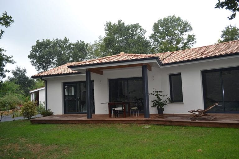 Charpente couverture maison neuve - Tercis-les-bains (40)