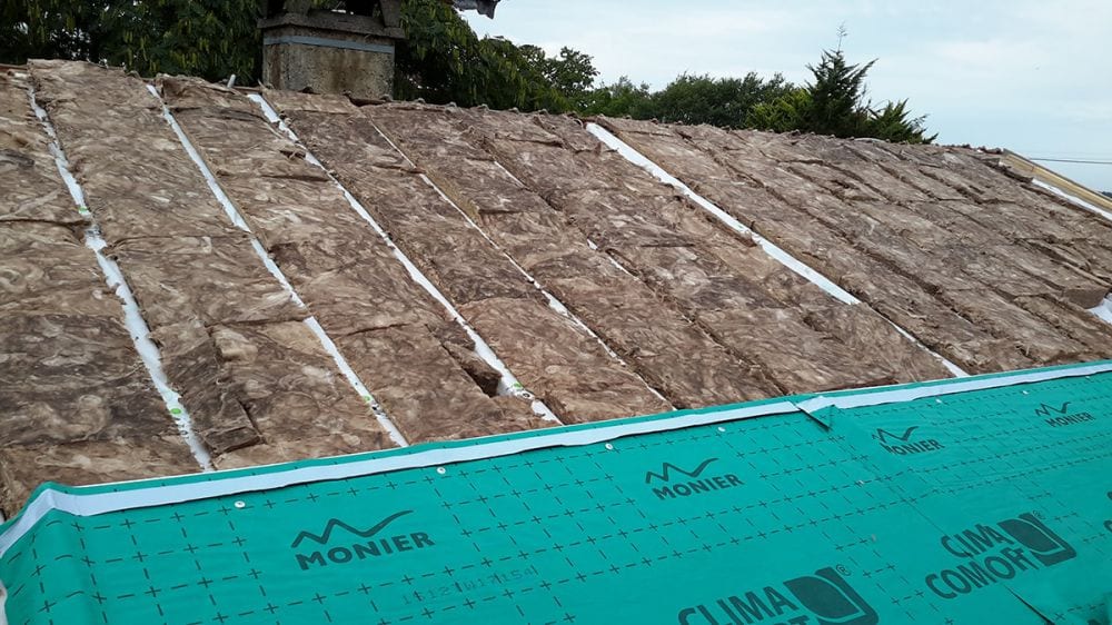 Rénovation toiture à Herm - Landes (40)