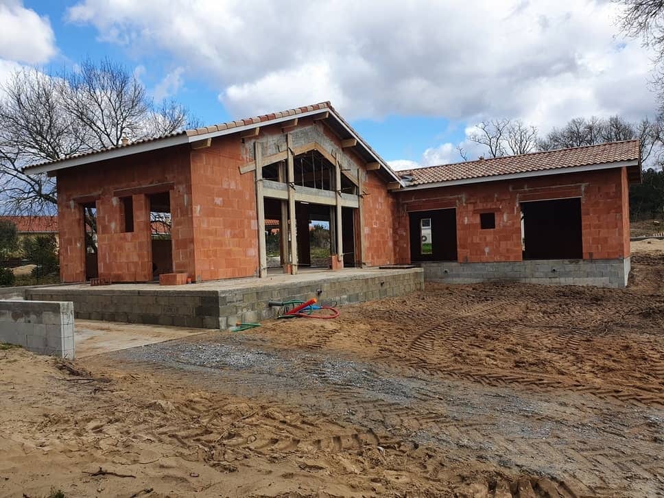 Charpente couverture - Gourbera (40)