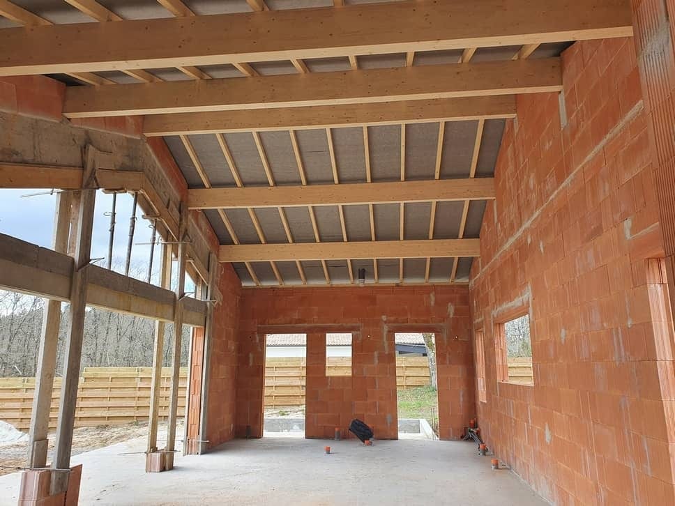 Charpente couverture - Gourbera (40)