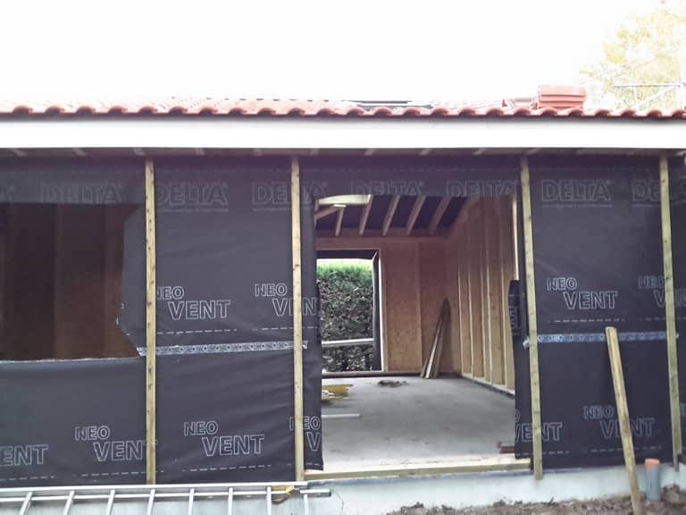 Extension d'une maison - Léon (40)