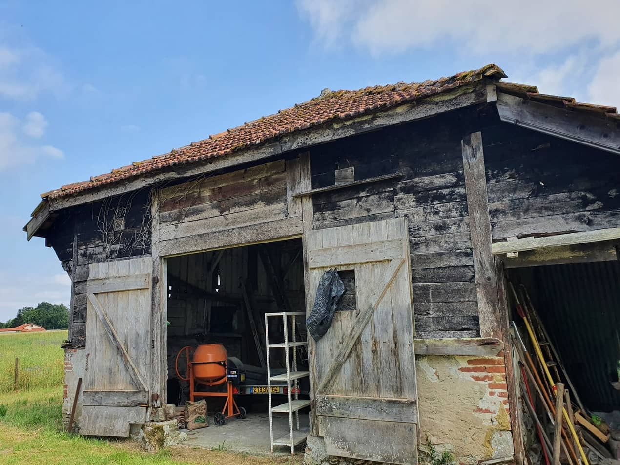Rénovation d'une grange - Soustons (40)