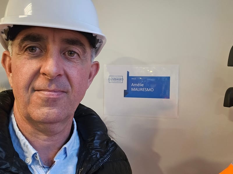 Visite Village Olympique Paris 2024, novembre 2023