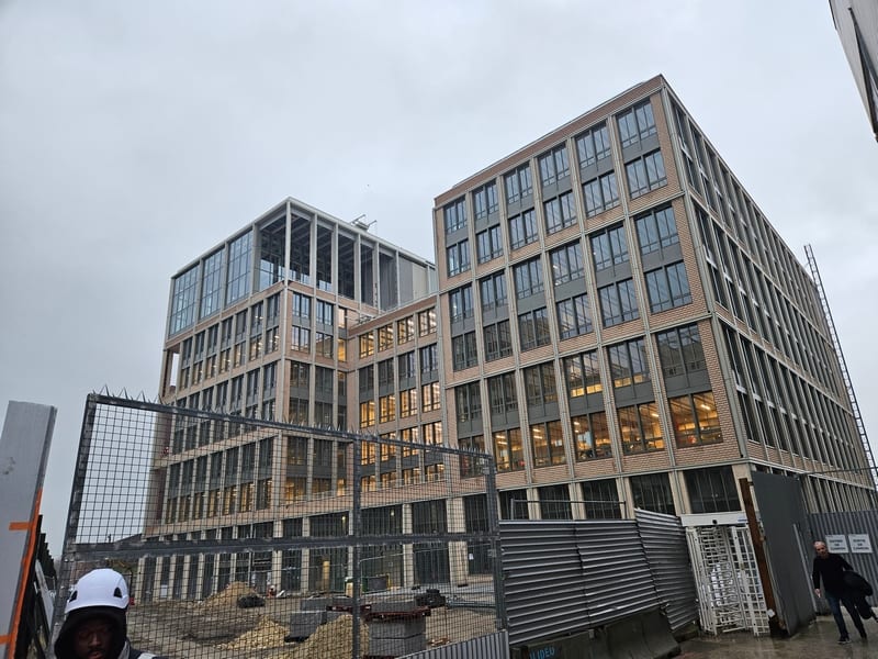 Visite Village Olympique Paris 2024, novembre 2023
