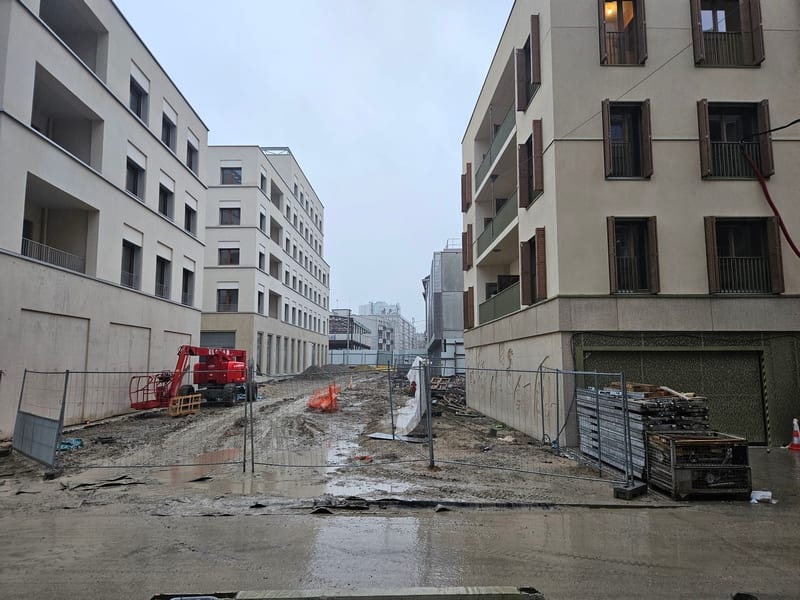 Visite Village Olympique Paris 2024, novembre 2023