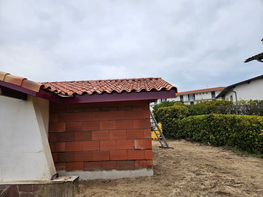 Rénovation de la toiture d'une maison à Hossegor (40)