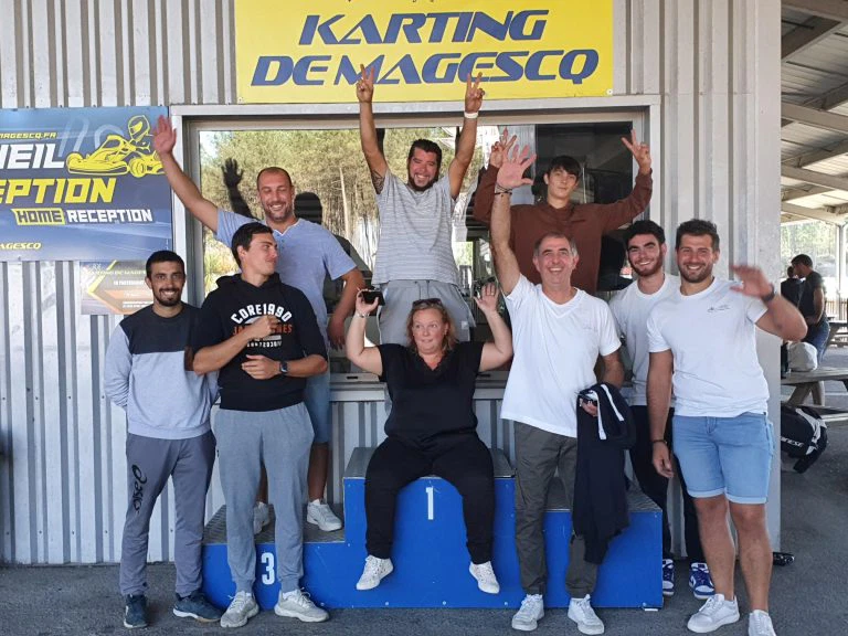 Gm Charpentes en mode karting à Magescq (40)