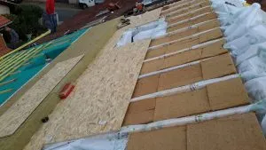 Chantier de rénovation à Narrosse - Landes