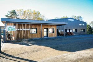Nouveaux locaux GM Charpentes - Sort en Chalosse - Landes (40)