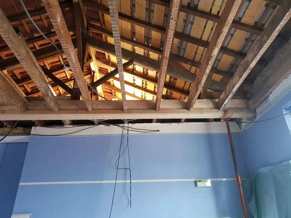 Renforcement charpente traditionnelle - Sort-en-Chalosse (40)