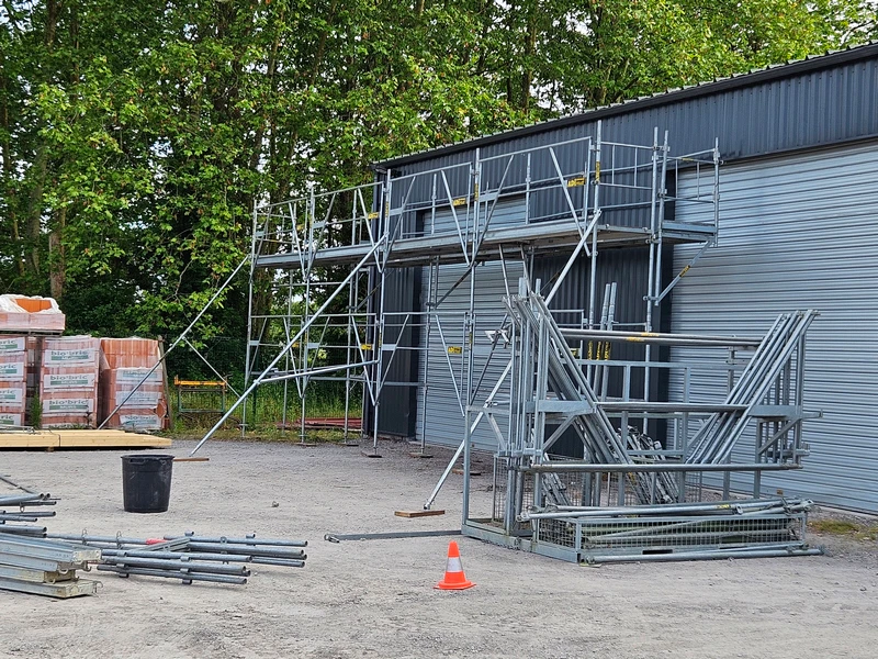 Formation collective échafaudage - mai 2024 - GM Charpentes