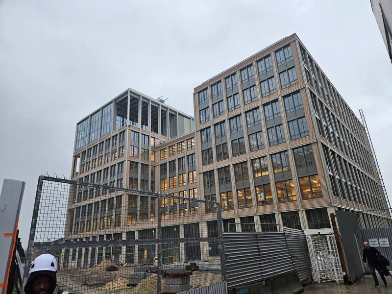 Visite Village Olympique Paris 2024, novembre 2023