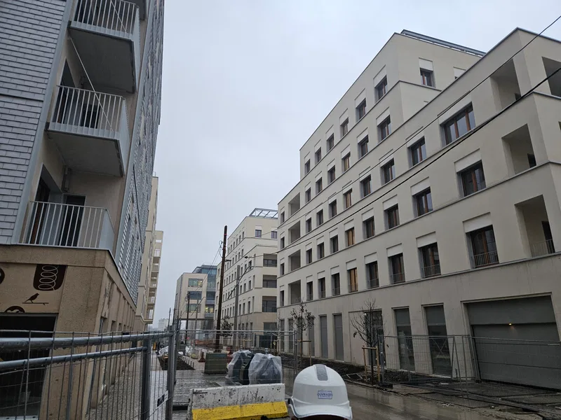 Visite Village Olympique Paris 2024, novembre 2023