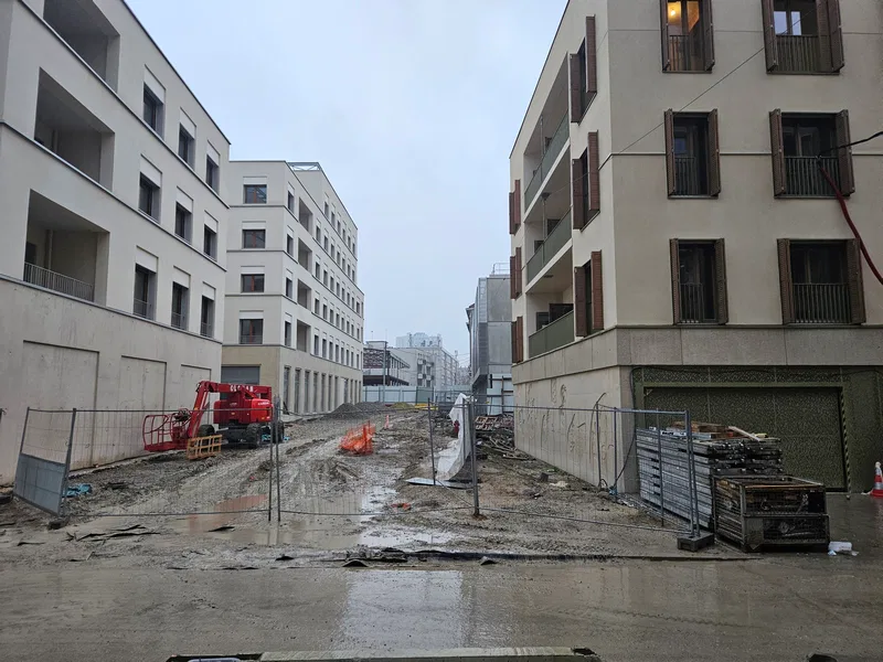 Visite Village Olympique Paris 2024, novembre 2023