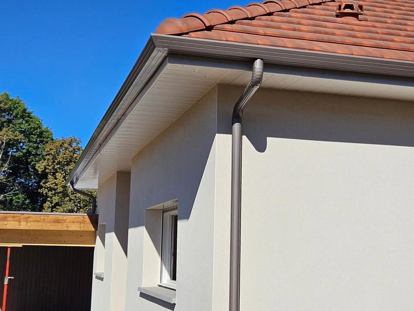 Charpente et couverture neuves réalisées à Idron (64)